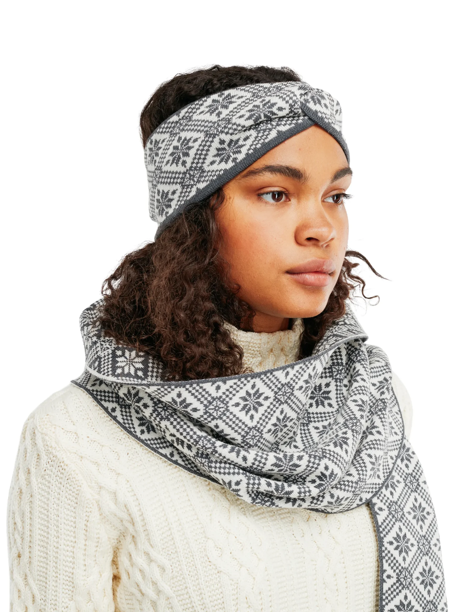 Women Dale of Norway Christiania Headband - Merino Wool