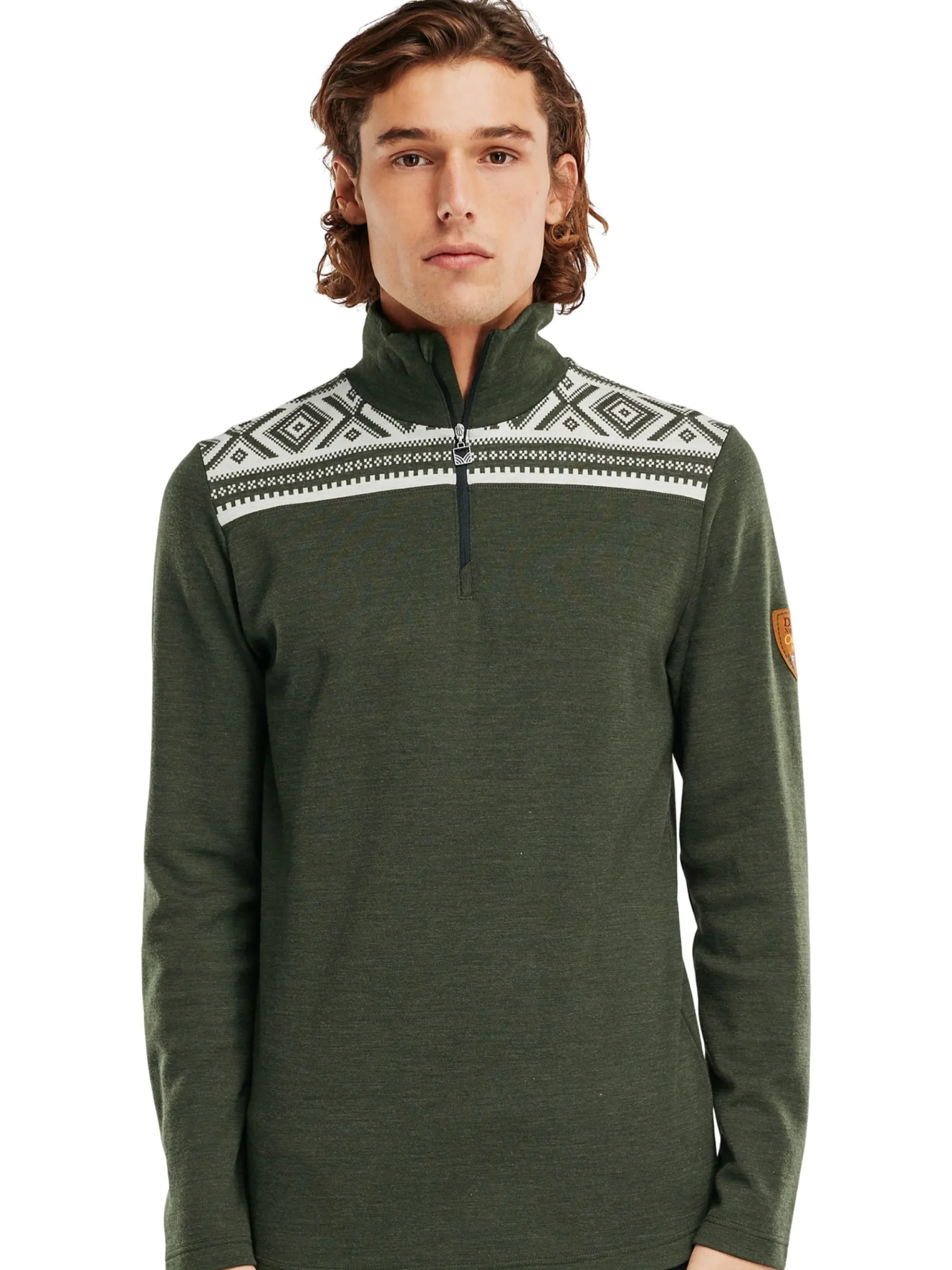 Men Dale of Norway Cortina Basic Men's Sweater - Superfine Merino