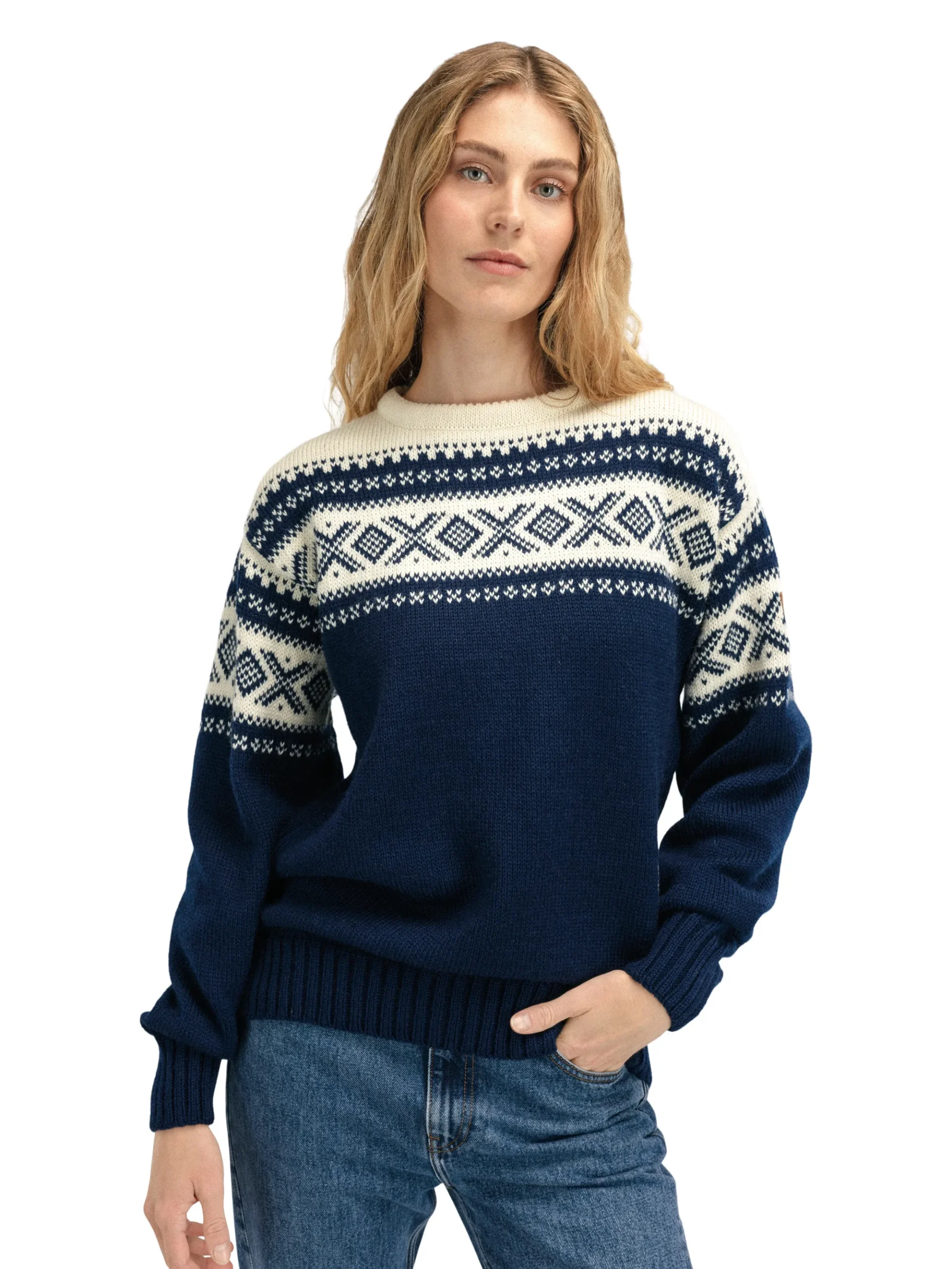 Women Dale of Norway Cortina 1956 Unisex Sweater - Norwegian Wool
