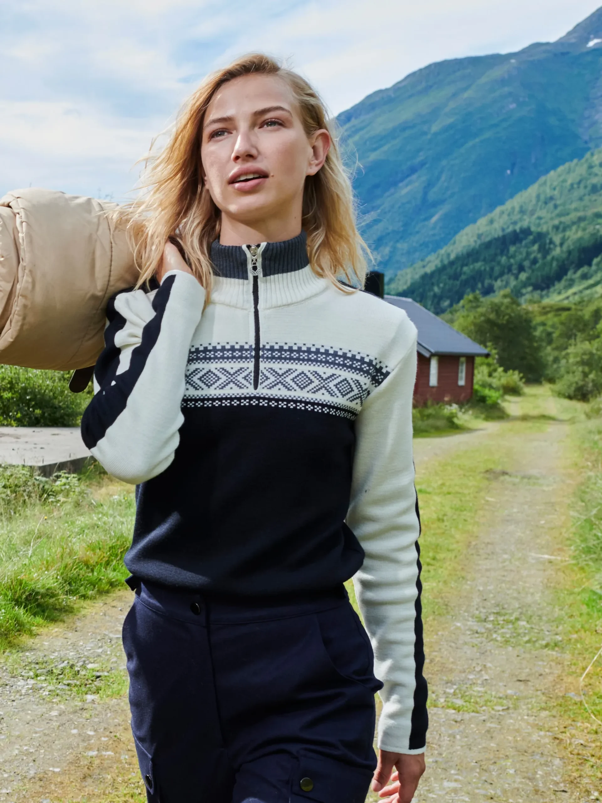 Women Dale of Norway Dystingen Women's Merino Wool Sweater