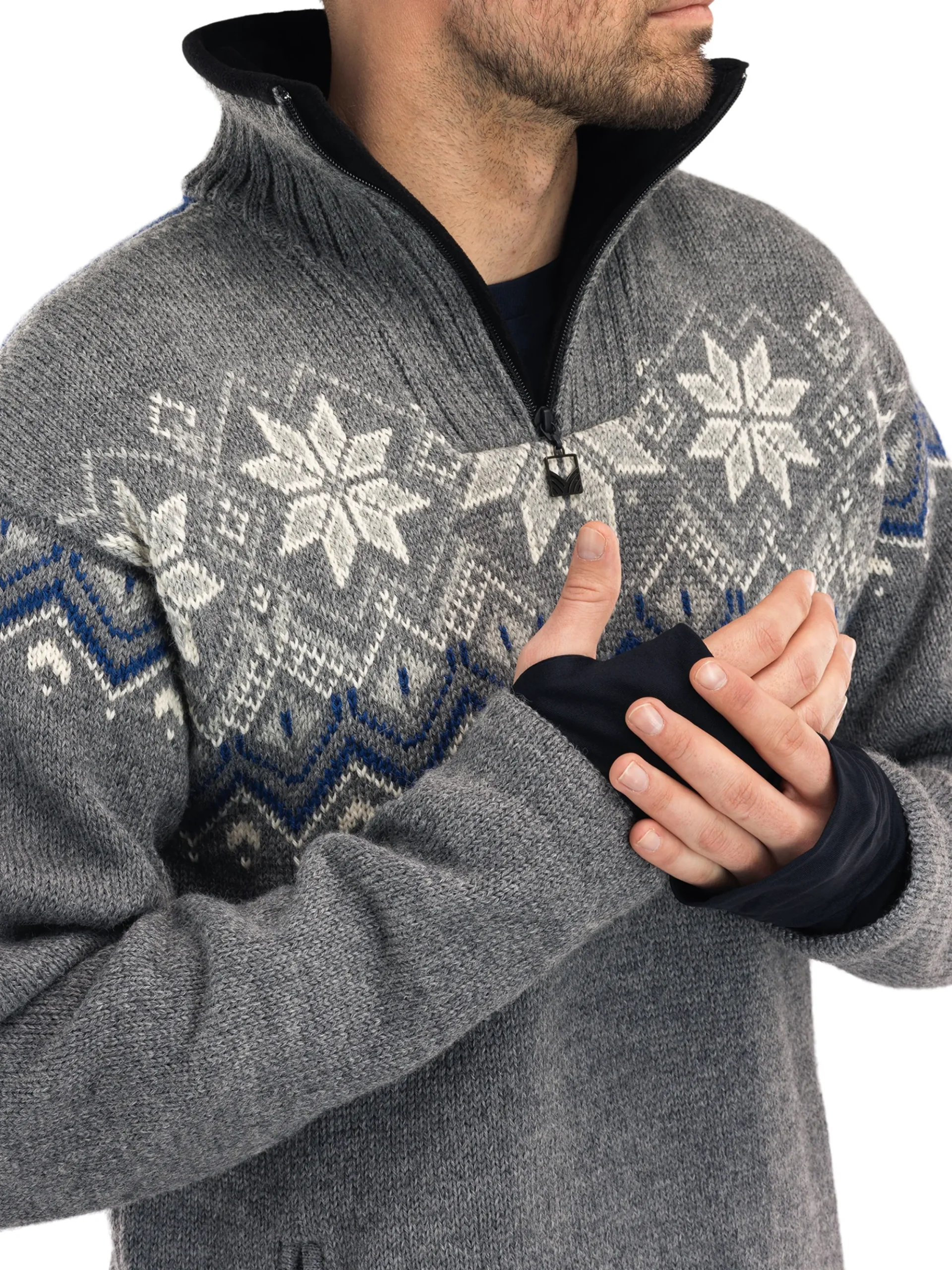 Men Dale of Norway Fongen Weatherproof Men's Sweater - Norwegian Wool
