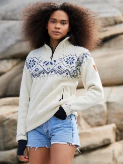 Women Dale of Norway Fongen Weatherproof Women's Sweater - Norwegian Wool