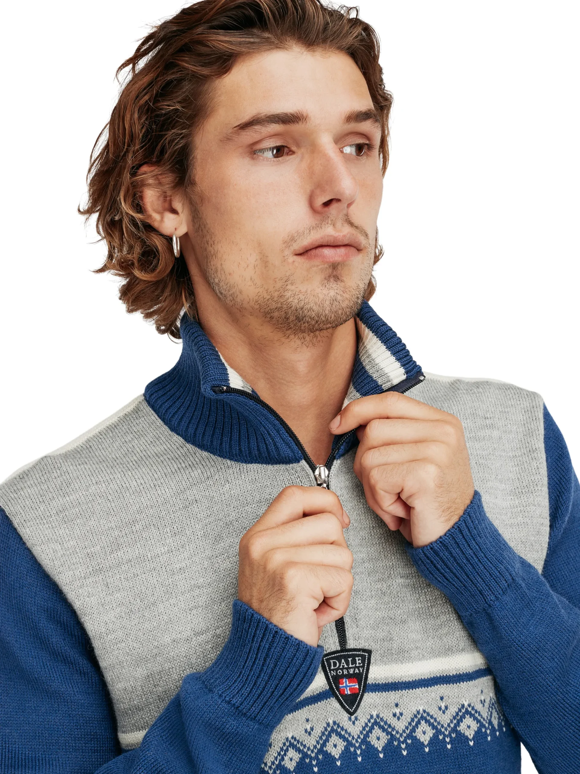 Men Dale of Norway Lahti Men's Knit Sweater