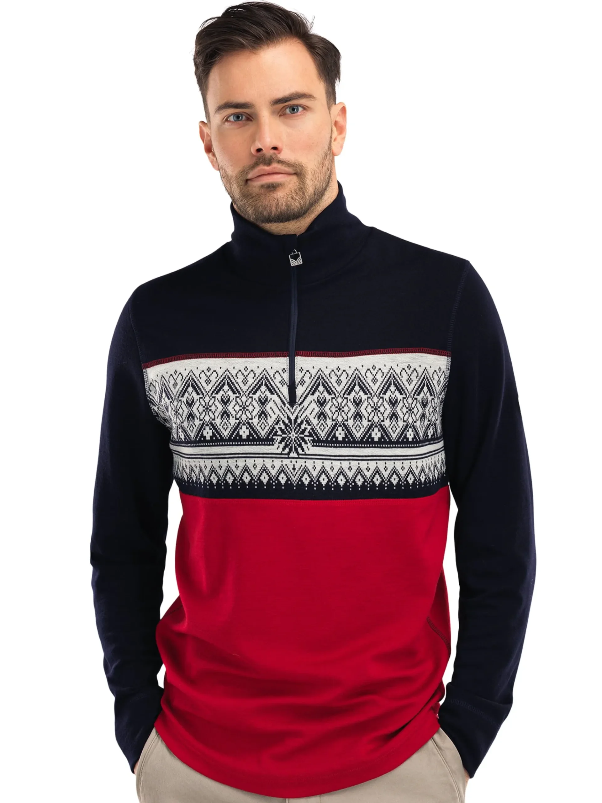 Men Dale of Norway Moritz Basic Men's Sweater - Superfine Merino