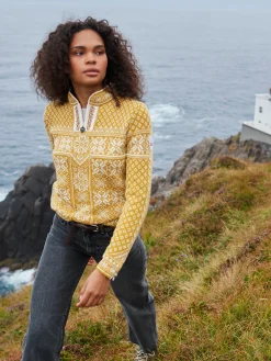 Women Dale of Norway Peace Women's Knit Sweater