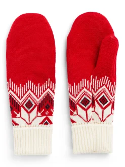 Women Dale of Norway Vilja Unisex Merino Wool Mittens