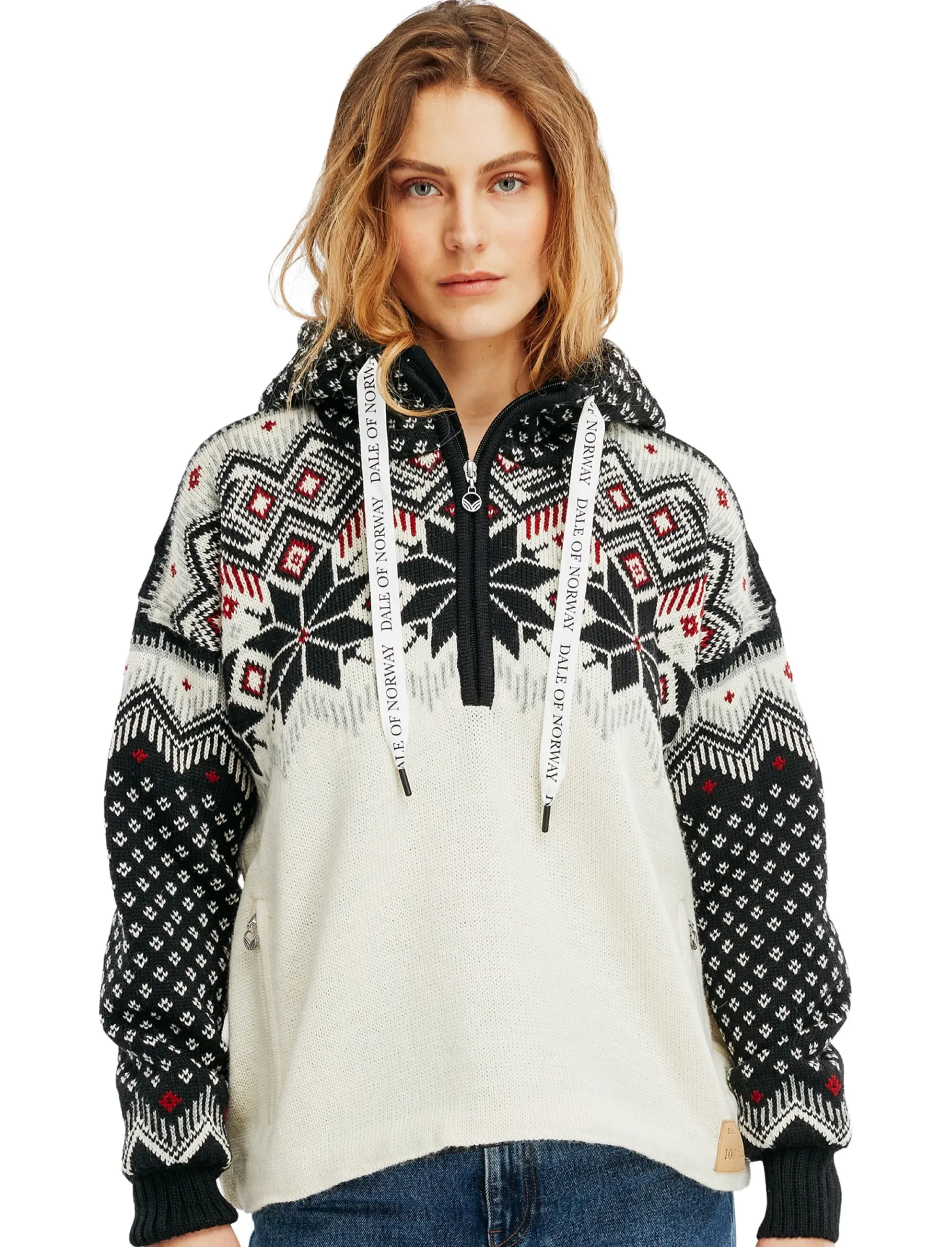 Women Dale of Norway Vilja Weatherproof Women's Hoodie - Norwegian Wool